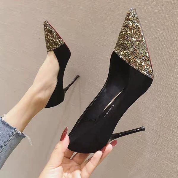 shoes spring rhinestone bridesmaid woman high heels women pumps ponited toes office lady working shoes thin heel black lx6a
shoes spring rhinestone bridesmaid woman high heels women pumps ponited toes office lady working shoes thin heel black lx6a