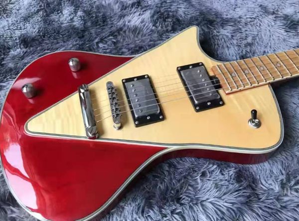 music man ernie ball armada natural trans red electric guitar v-shaped bookmatched flame maple belly cut contour body left hand
music man ernie ball armada natural trans red electric guitar v-shaped bookmatched flame maple belly cut contour body left hand