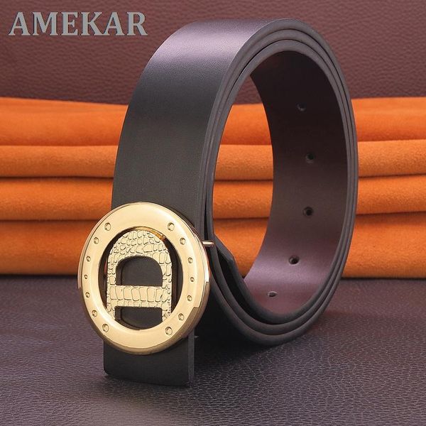 belts round d letter men belt brand leather waist strap cowskin fashion luxury designer casual cowboy ceinture homme, Black;brown
belts round d letter men belt brand leather waist strap cowskin fashion luxury designer casual cowboy ceinture homme, Black;brown