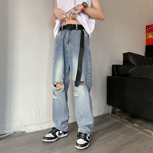 women's pants & capris men's loose straight pants baggy homme classic rock pocket jeans with biker holes denim streetwear -2xl 7p, Black;white
women's pants & capris men's loose straight pants baggy homme classic rock pocket jeans with biker holes denim streetwear -2xl 7p, Black;white