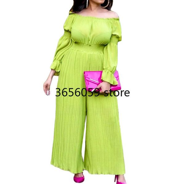ethnic clothing mode geplooide jumpsuit dashiki afrikaanse off de schouder lange mouw slanke effen kleur vrouwen herfst nieuwe beachwea, Red
ethnic clothing mode geplooide jumpsuit dashiki afrikaanse off de schouder lange mouw slanke effen kleur vrouwen herfst nieuwe beachwea, Red