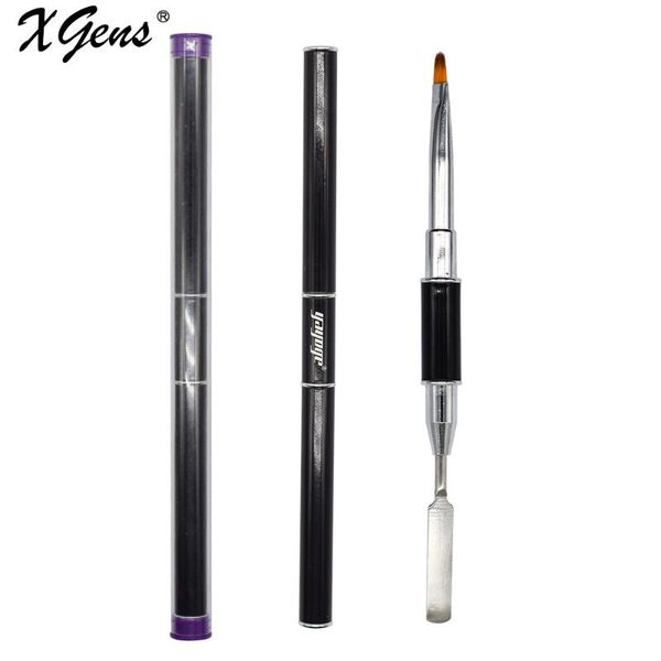 nail brushes xgens polytools gel brush double-ended 1pc poly uv for extensions dual-ended slice shape tool tips, Yellow
nail brushes xgens polytools gel brush double-ended 1pc poly uv for extensions dual-ended slice shape tool tips, Yellow