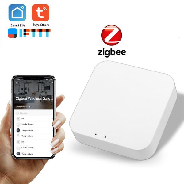 smart home control wireless gateway controller wifi hub zigbee compatible with alexa google and ifttt
smart home control wireless gateway controller wifi hub zigbee compatible with alexa google and ifttt