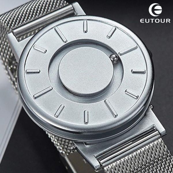 wristwatches creative dial men watch eutour mesh steel strap band mens watches magnetic metal magnet ball quartz wristwatch male clock reloj, Slivery;brown
wristwatches creative dial men watch eutour mesh steel strap band mens watches magnetic metal magnet ball quartz wristwatch male clock reloj, Slivery;brown