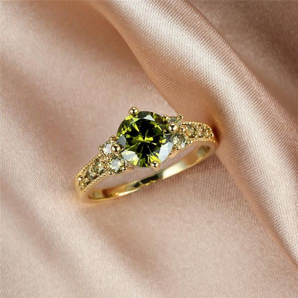wedding rings simple female olive green crystal jewelry charm gold color thin for women cute bride round zircon engagement ring, Slivery;golden
wedding rings simple female olive green crystal jewelry charm gold color thin for women cute bride round zircon engagement ring, Slivery;golden