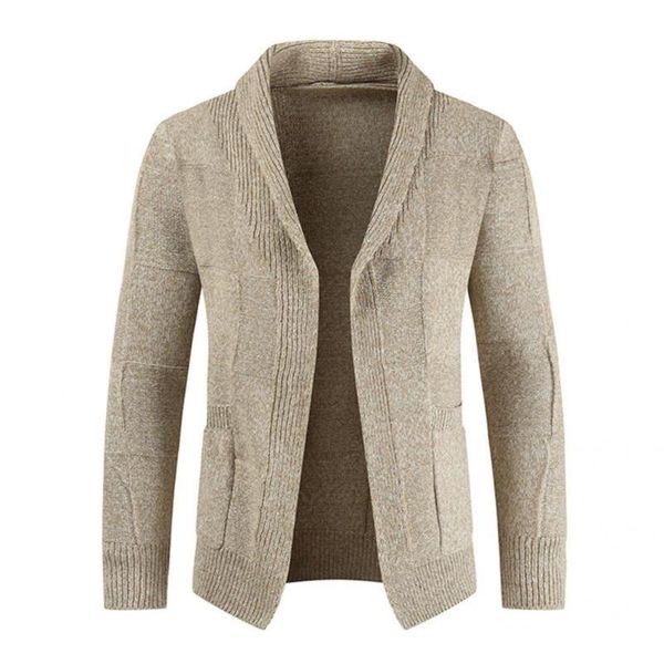 men's sweaters winter coat gentle men sweater wear resistant lapel stylish knitted jacket, White;black
men's sweaters winter coat gentle men sweater wear resistant lapel stylish knitted jacket, White;black