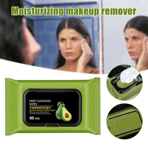 60count/pack avocado makeup remover wipes pure cotton gentle deep cleansing facial mowa889 bath accessory set
60count/pack avocado makeup remover wipes pure cotton gentle deep cleansing facial mowa889 bath accessory set