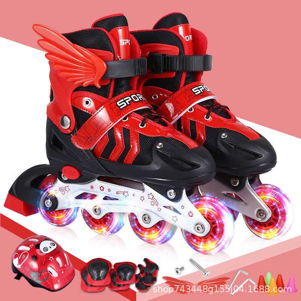 new children's skate set men's and women's straight roller skates roller skate flash set size adjustable
new children's skate set men's and women's straight roller skates roller skate flash set size adjustable