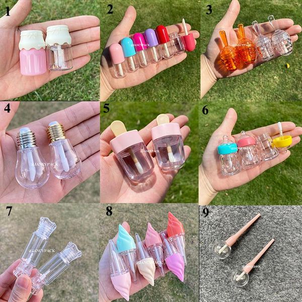 storage bottles & jars wholesale cute empty lip gloss tube plastic bottle clear round diy lipstick container refillable make up tools
storage bottles & jars wholesale cute empty lip gloss tube plastic bottle clear round diy lipstick container refillable make up tools