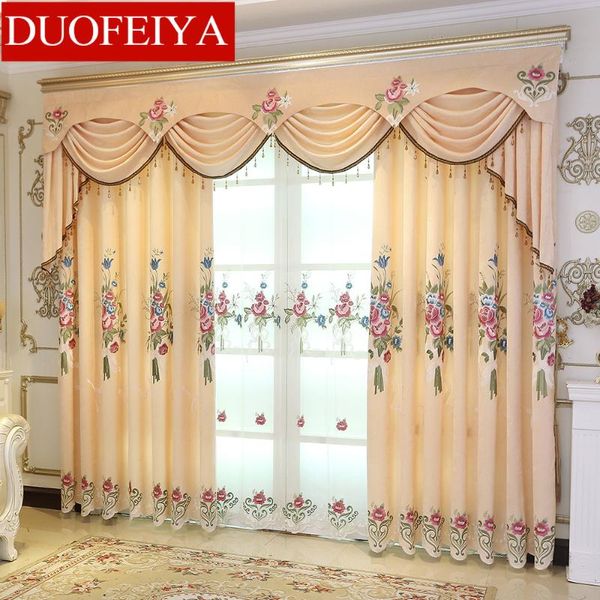 curtain & drapes curtains for living dining room bedroom modern simple semi shading chenille embroidered beige flower valance finished
curtain & drapes curtains for living dining room bedroom modern simple semi shading chenille embroidered beige flower valance finished