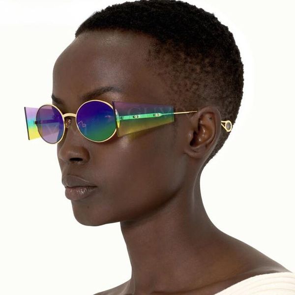 sunglasses round vintage women 2021 oval steampunk sun glases retro punk glasses fashion eyewear shades uv400, White;black
sunglasses round vintage women 2021 oval steampunk sun glases retro punk glasses fashion eyewear shades uv400, White;black