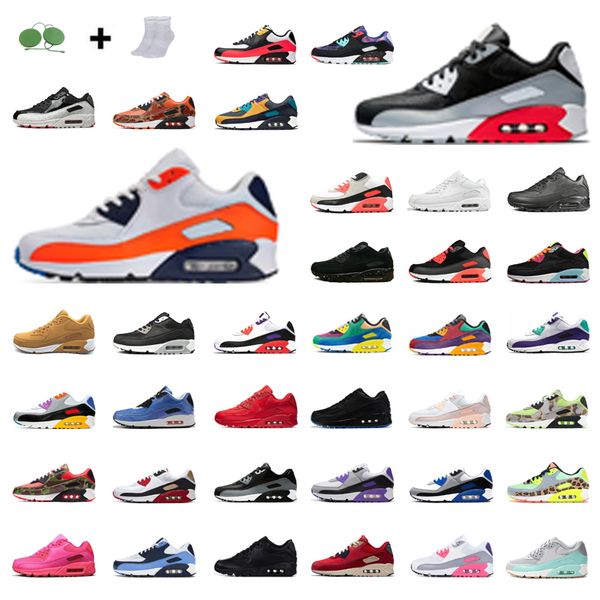 Running shoes 90 mens women wolf grey triple whiter Camo Orange Navy purple volt laser blue green trainers sneakers sport size 36-45, Black grey
Running shoes 90 mens women wolf grey triple whiter Camo Orange Navy purple volt laser blue green trainers sneakers sport size 36-45, Black grey