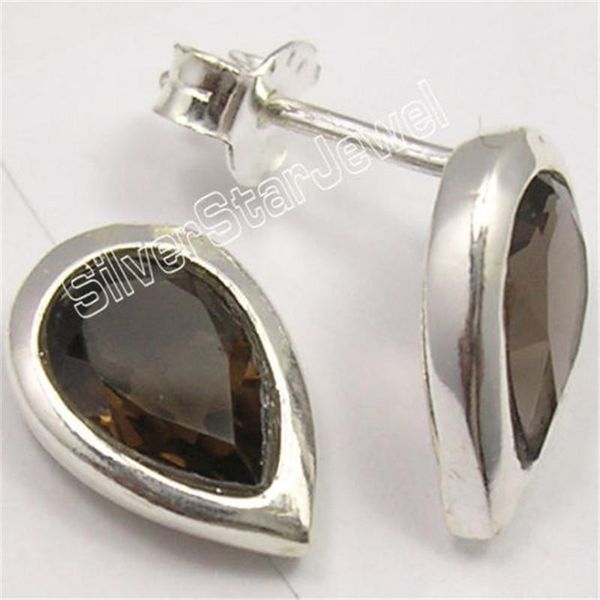 chanti international cut drop brown smoky quarts elegant studs earrings 1.2 cm stud, Golden;silver
chanti international cut drop brown smoky quarts elegant studs earrings 1.2 cm stud, Golden;silver