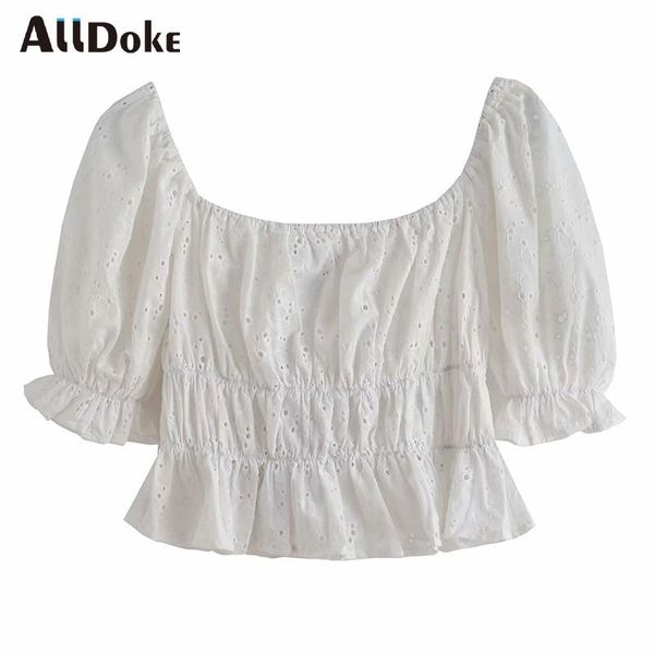 women's blouses & shirts alldoke white vintage embroidery blouse women summer square collar puff sleeve crop shirt hollow out blusas
women's blouses & shirts alldoke white vintage embroidery blouse women summer square collar puff sleeve crop shirt hollow out blusas