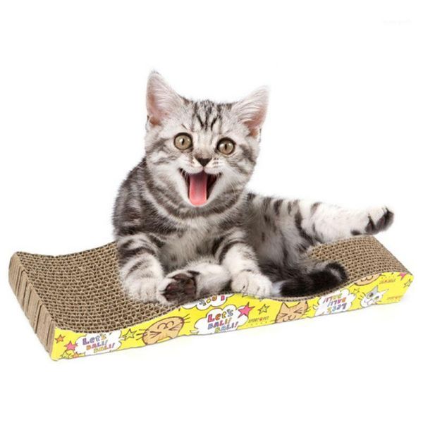 cat beds & furniture kitten paper corrugated cardboard scratch board pad scratcher bed mat care toy 12*5*44cm pet gift1
cat beds & furniture kitten paper corrugated cardboard scratch board pad scratcher bed mat care toy 12*5*44cm pet gift1