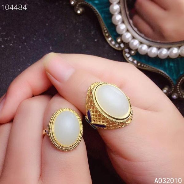 cluster rings kjjeaxcmy fine jewelry 925 sterling silver inlaid natural white jade lover's women men couple ring support test, Golden;silver
cluster rings kjjeaxcmy fine jewelry 925 sterling silver inlaid natural white jade lover's women men couple ring support test, Golden;silver