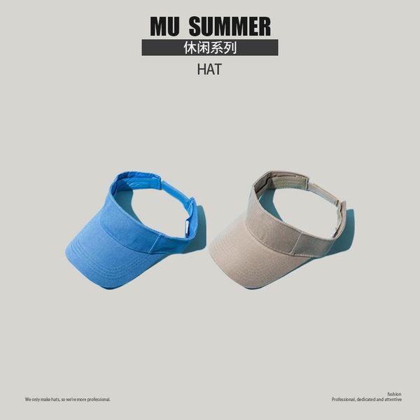 hat women's summer all-match korean style candy color no-baseball cap casual empty-sun-proof and sunshade wide brim hats, Blue;gray
hat women's summer all-match korean style candy color no-baseball cap casual empty-sun-proof and sunshade wide brim hats, Blue;gray