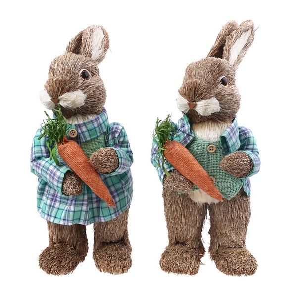 2pcs cute straw rabbits decorations easter party home garden wedding ornament po props crafts retailsale decoration
2pcs cute straw rabbits decorations easter party home garden wedding ornament po props crafts retailsale decoration