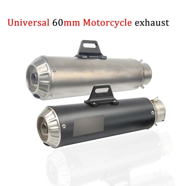 universal 60mm modified motorcycle muffler for r6 zx6r 10r k7k8 z750 z800 z1000 r1 r3 mt03 mt07 fz09 scooter exhaust pipe
universal 60mm modified motorcycle muffler for r6 zx6r 10r k7k8 z750 z800 z1000 r1 r3 mt03 mt07 fz09 scooter exhaust pipe