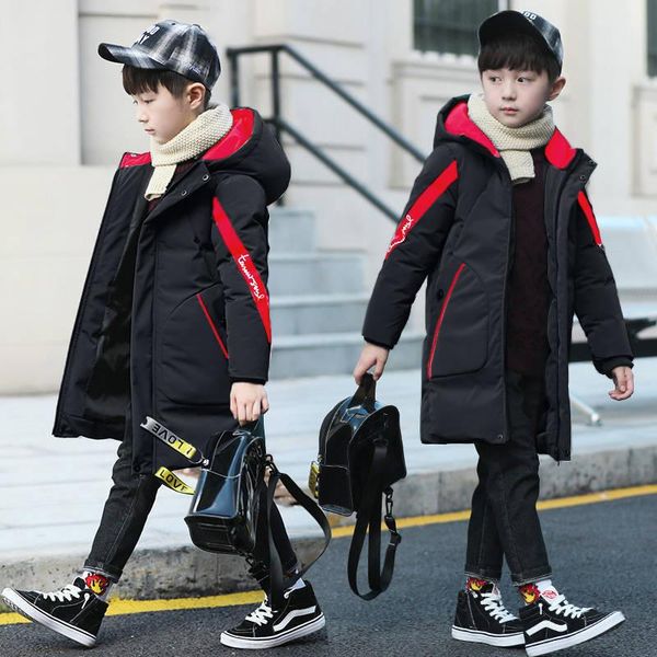 baby child autumn winter down jacket boys hooded coat long parka outerwear thick snowing kids clothes for 5-14y, Blue;gray
baby child autumn winter down jacket boys hooded coat long parka outerwear thick snowing kids clothes for 5-14y, Blue;gray