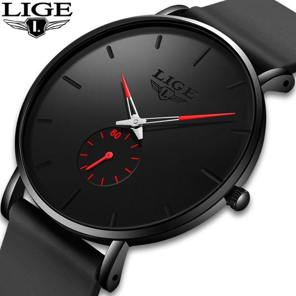 wristwatches 2021 lige watches men silicone strap ultra thin classic quartz men's wrist watch relogio masculino, Slivery;brown
wristwatches 2021 lige watches men silicone strap ultra thin classic quartz men's wrist watch relogio masculino, Slivery;brown