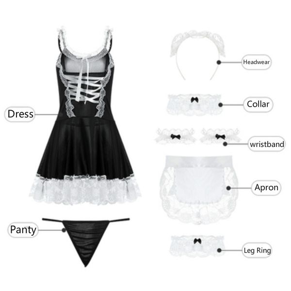 anime cosplay maid costumes role play uniform women erotic lingerie babydoll dress maid outfits for women 2021 dropshipping, Black;white
anime cosplay maid costumes role play uniform women erotic lingerie babydoll dress maid outfits for women 2021 dropshipping, Black;white