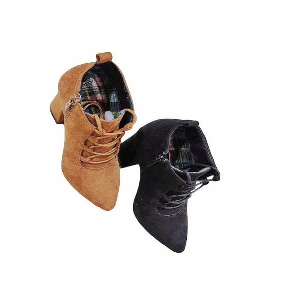 boots winter ladies short suede breathable velvet internal insole warm rubber sole shoelaces zippers high heels womens, Black
boots winter ladies short suede breathable velvet internal insole warm rubber sole shoelaces zippers high heels womens, Black