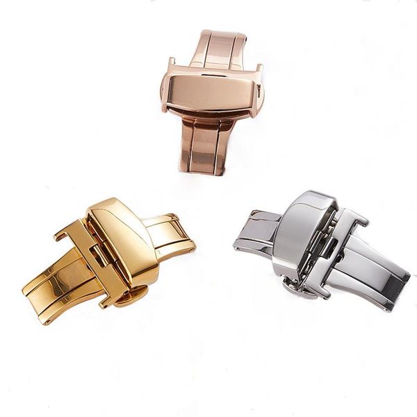 watch bands butterfly buckle band double push button fold strap clasp replacement 18 20 22mm rose gold silver for watchband, Black;brown
watch bands butterfly buckle band double push button fold strap clasp replacement 18 20 22mm rose gold silver for watchband, Black;brown