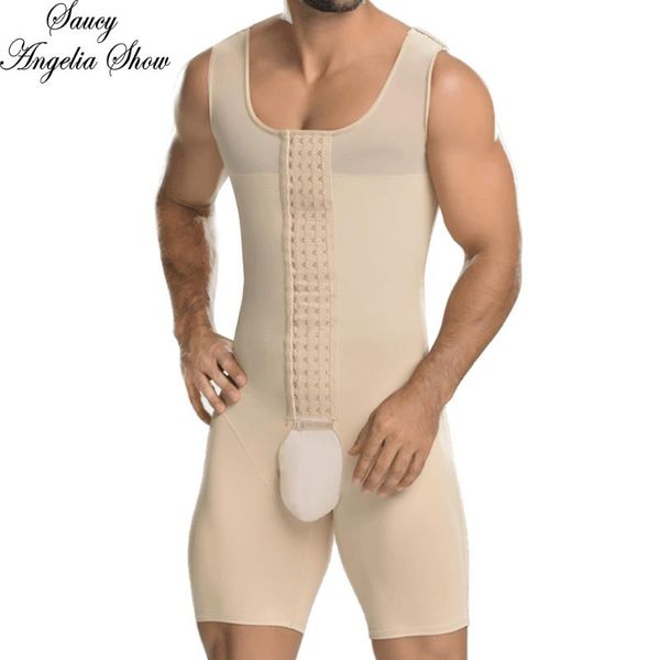 men's body shapers saucy angelia men bodysuit fajas modeladoras sweating belly control waist bodycon trainer mens shaper underwear, Black;brown
men's body shapers saucy angelia men bodysuit fajas modeladoras sweating belly control waist bodycon trainer mens shaper underwear, Black;brown