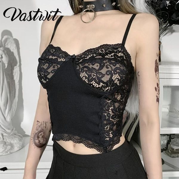 women's tanks & camis gothic mesh black punk patchwork strap v-neck transparant women crop hollow out front summer clubwear, White
women's tanks & camis gothic mesh black punk patchwork strap v-neck transparant women crop hollow out front summer clubwear, White