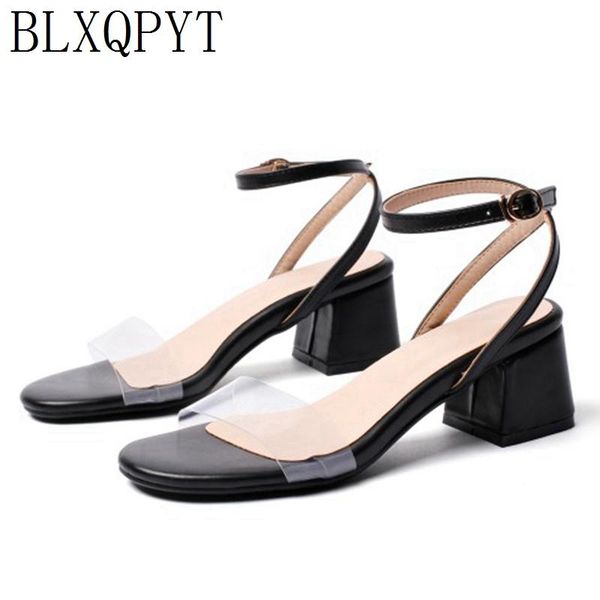 sandals blxqpyt summer women open toe shoes square high heels gladiator wedding party woman size 31-44 a8, Black
sandals blxqpyt summer women open toe shoes square high heels gladiator wedding party woman size 31-44 a8, Black