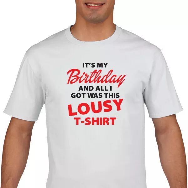 birthday t shirt - it's my birthday t shirt - happy birthday t shirt, White;black
birthday t shirt - it's my birthday t shirt - happy birthday t shirt, White;black