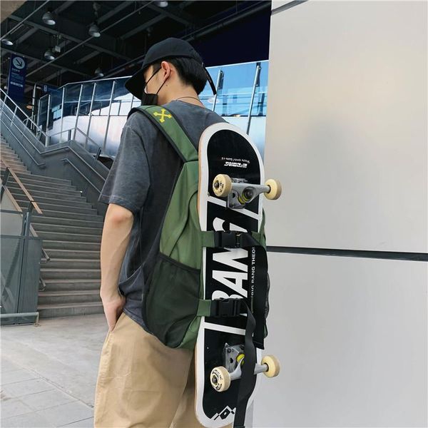 backpack multi functional tidal bag student man large capacity 15.6 inch ins skateboard schoolbag
backpack multi functional tidal bag student man large capacity 15.6 inch ins skateboard schoolbag