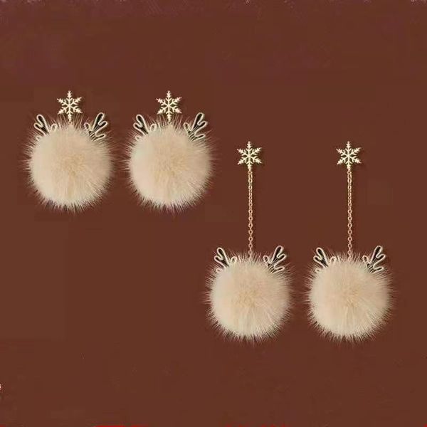 stud christmas snowflake antler hair ball ladies earrings 2021 romantic sweet holiday gift favorite, Golden;silver
stud christmas snowflake antler hair ball ladies earrings 2021 romantic sweet holiday gift favorite, Golden;silver