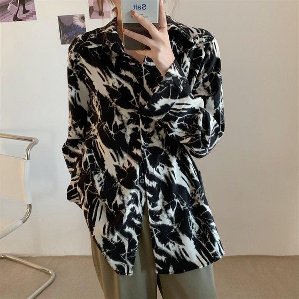 women's blouses & shirts hzirip autumn loose printed chic casual vintage 2021 stylish retro korean irregular arrival women, White
women's blouses & shirts hzirip autumn loose printed chic casual vintage 2021 stylish retro korean irregular arrival women, White