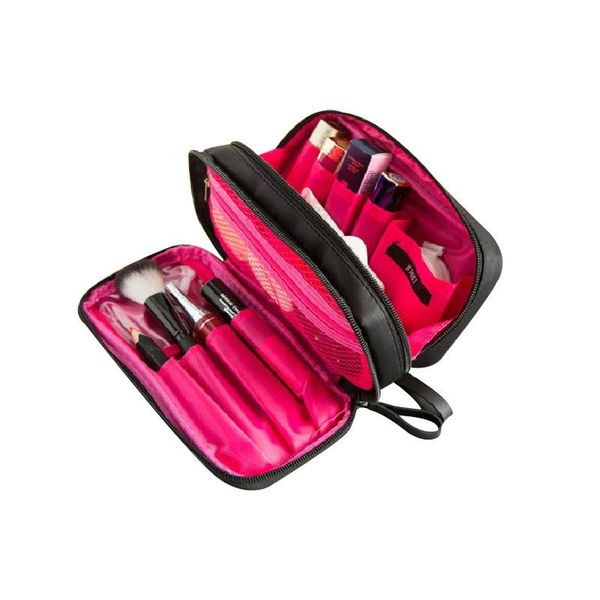 fashion double layer travel cosmetic bag waterproof handbag makeup cases pouch beauty brushes toiletry wash accessories bags &
fashion double layer travel cosmetic bag waterproof handbag makeup cases pouch beauty brushes toiletry wash accessories bags &