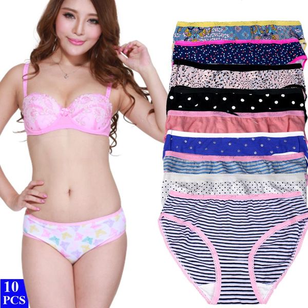 women's panties comsoft 10pcs/pack cotton women random colors mid rise underwear soft female lingerie underpants girl briefs, Black;pink
women's panties comsoft 10pcs/pack cotton women random colors mid rise underwear soft female lingerie underpants girl briefs, Black;pink