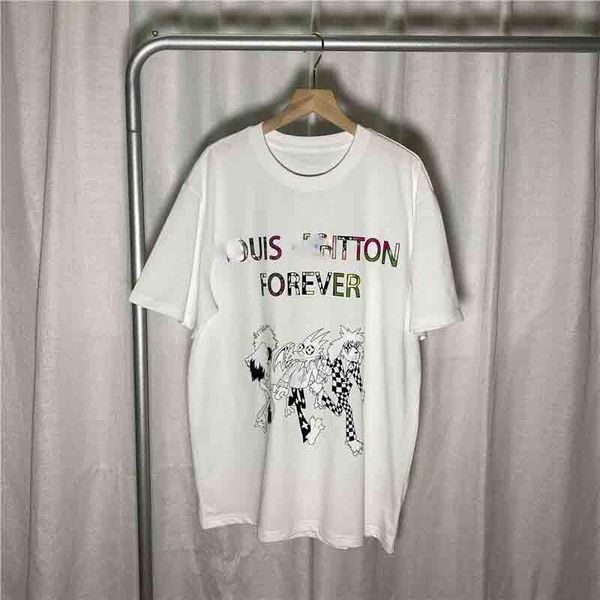 2021 transport of high-quality cotton t shirts summer european american short-sleeved t-shirt fashion and casual printed, White;black
2021 transport of high-quality cotton t shirts summer european american short-sleeved t-shirt fashion and casual printed, White;black