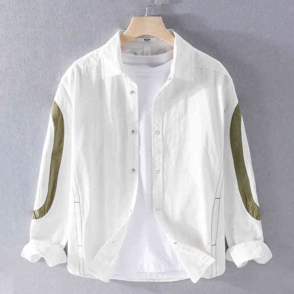 men's t-shirts casual long-sleeved pure cotton brand fashion comfortable shirts for men trendy shirt mens chemise camisa hn8d, White;black
men's t-shirts casual long-sleeved pure cotton brand fashion comfortable shirts for men trendy shirt mens chemise camisa hn8d, White;black