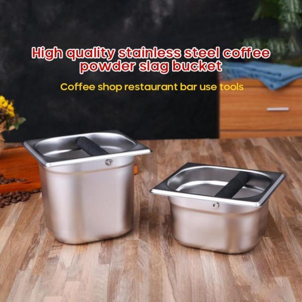 waste bins stainless steel coffee grounds bucket container box barista residue grind bin knocking
waste bins stainless steel coffee grounds bucket container box barista residue grind bin knocking
