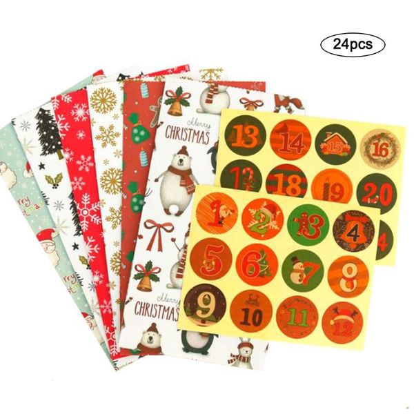 christmas decorations 24pcs/set kraft paper giftpresent bag santa claus elk candy chocolate cookiesdessert cookies items
christmas decorations 24pcs/set kraft paper giftpresent bag santa claus elk candy chocolate cookiesdessert cookies items