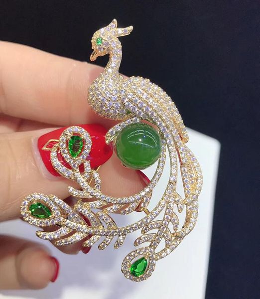 pins, brooches animal canary brooch luxury 5a cubic zirconia crystal elegant peacock scarf pin women jewelry dress accessories scalf, Gray
pins, brooches animal canary brooch luxury 5a cubic zirconia crystal elegant peacock scarf pin women jewelry dress accessories scalf, Gray