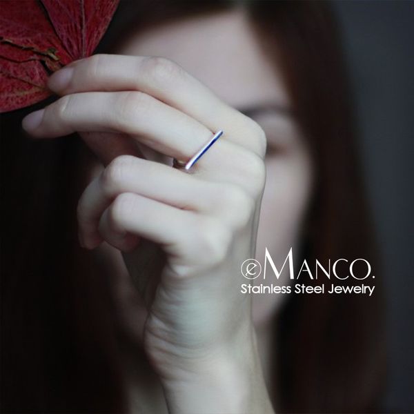 designer rings e-manco popular hip hop stainless steel for women ladies simple geometric punk finger, Golden;silver
designer rings e-manco popular hip hop stainless steel for women ladies simple geometric punk finger, Golden;silver
