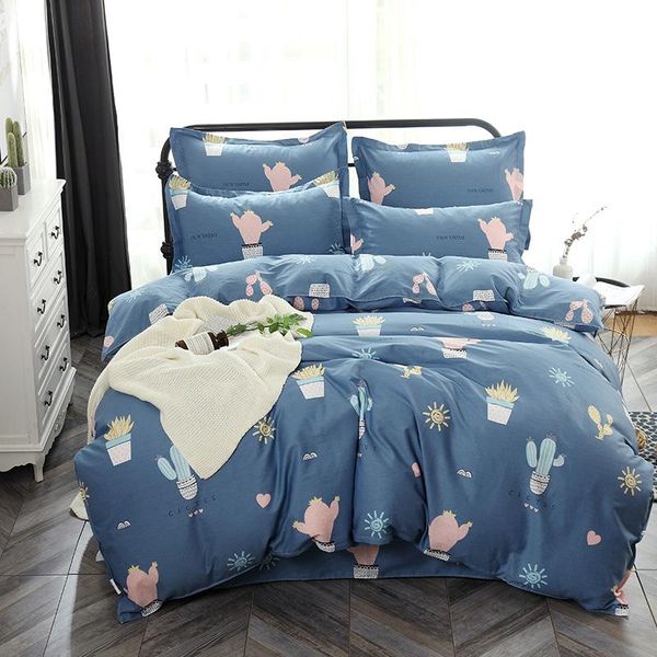 bedding sets 4pcs bedclothes twin full king size plants duvet cover set bed sheets pillow case 100% cotton blue cactus
bedding sets 4pcs bedclothes twin full king size plants duvet cover set bed sheets pillow case 100% cotton blue cactus