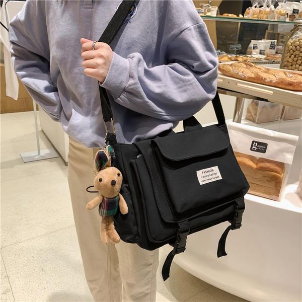 evening bags japanese women solid color shoulder messenger bag cute harajuku nylon fashion crossbody handbags large capacity travel purse
evening bags japanese women solid color shoulder messenger bag cute harajuku nylon fashion crossbody handbags large capacity travel purse