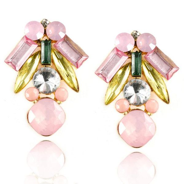 stud lubov fashion personality cute punk earrings pink blue acrylic earring gold metal for women party jewelry christmas gift, Golden;silver
stud lubov fashion personality cute punk earrings pink blue acrylic earring gold metal for women party jewelry christmas gift, Golden;silver