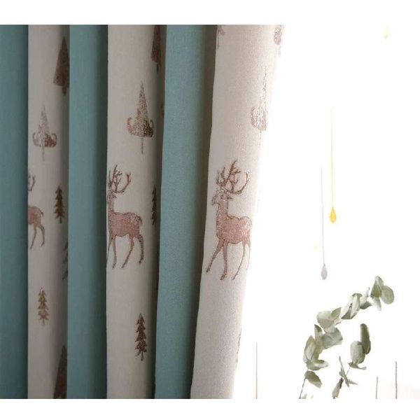custom nordic seamless stitching curtains modern minimalist cartoon deer for living room bedroom children's luxury curtain & drapes
custom nordic seamless stitching curtains modern minimalist cartoon deer for living room bedroom children's luxury curtain & drapes