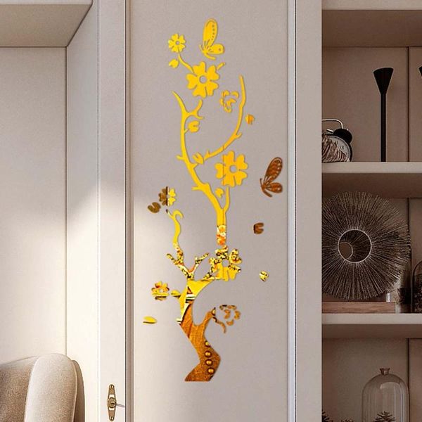 wall stickers plum tree shape mirror acrylic solid color home decoration self adhesive modern style art mural decal
wall stickers plum tree shape mirror acrylic solid color home decoration self adhesive modern style art mural decal