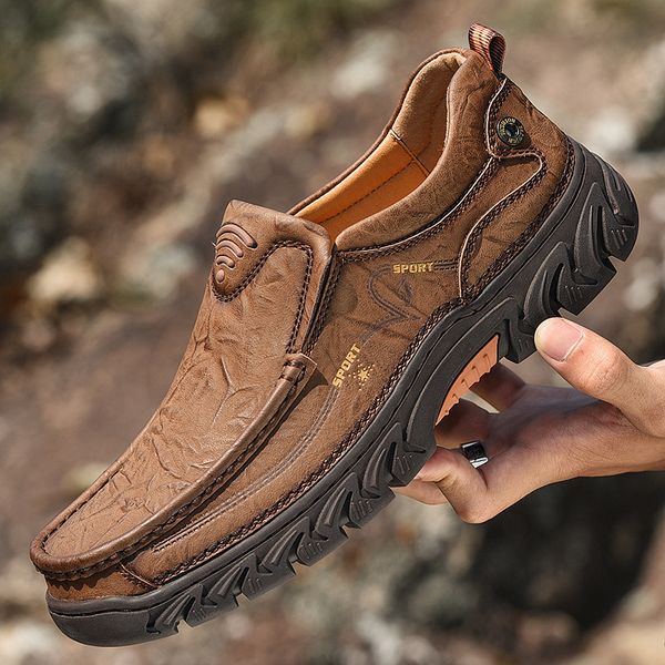 genuine leather shoes men loafers soft cow leather men casual shoes new male footwear black brown slip-on
genuine leather shoes men loafers soft cow leather men casual shoes new male footwear black brown slip-on