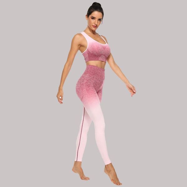 yoga outfit 2 pieces women's tracksuit fitness set high-waisted tights quick dry seamless leggings bra bodybuilding halters active wear
yoga outfit 2 pieces women's tracksuit fitness set high-waisted tights quick dry seamless leggings bra bodybuilding halters active wear